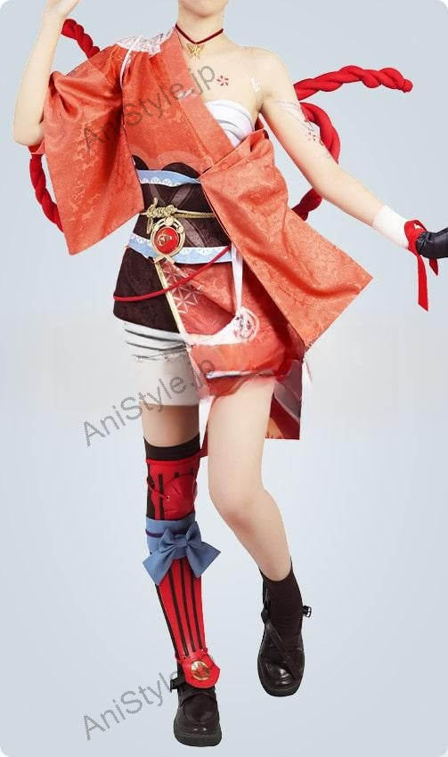原神 稲妻城 宵宮 コスプレ衣装