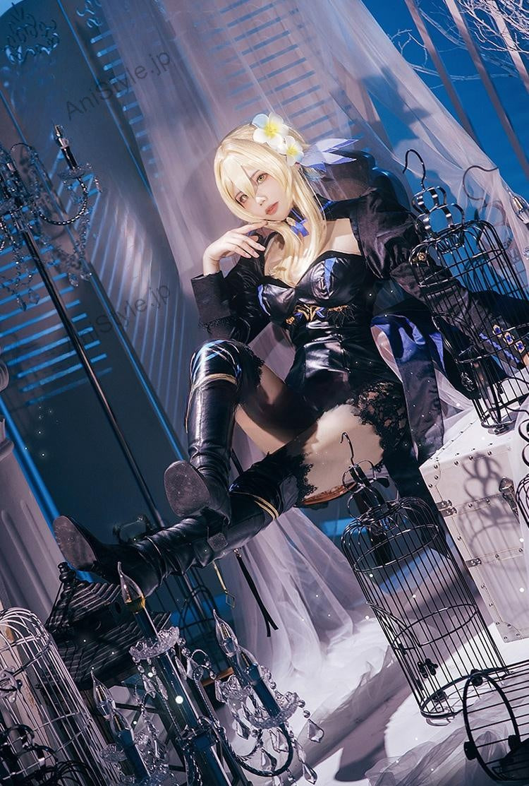 原神 アビス教団 お姫様 コスプレ衣装