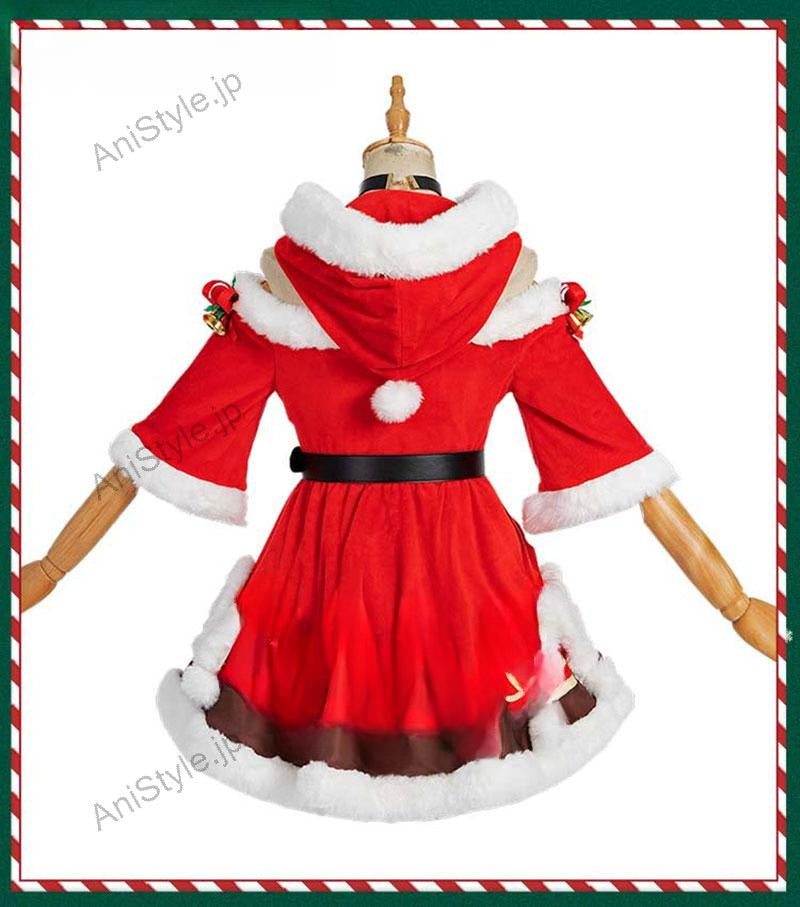 原神 モンド城 クリスマス衣装 バーバラ コスプレ衣装
