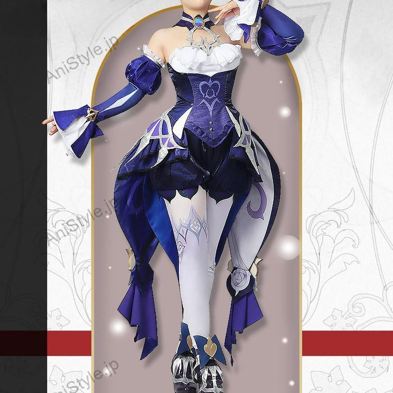 原神 モンド城 フィッシュル 極夜の真夢 コスプレ衣装