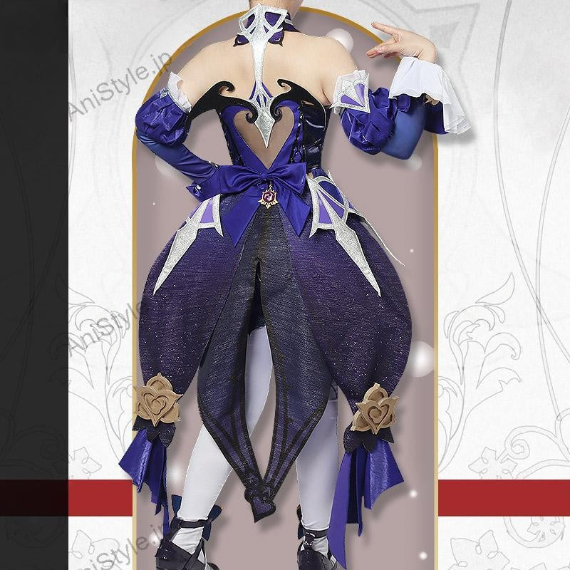 原神 モンド城 フィッシュル 極夜の真夢 コスプレ衣装