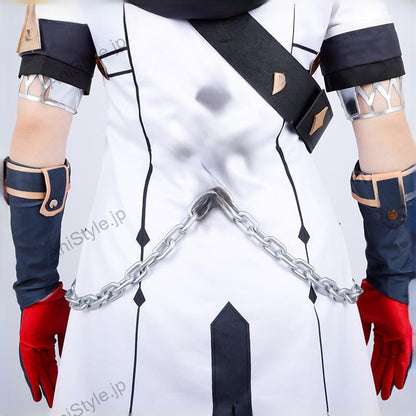 原神 モンド城 錬金術師 白亜の申し子 アルベド コスプレ衣装