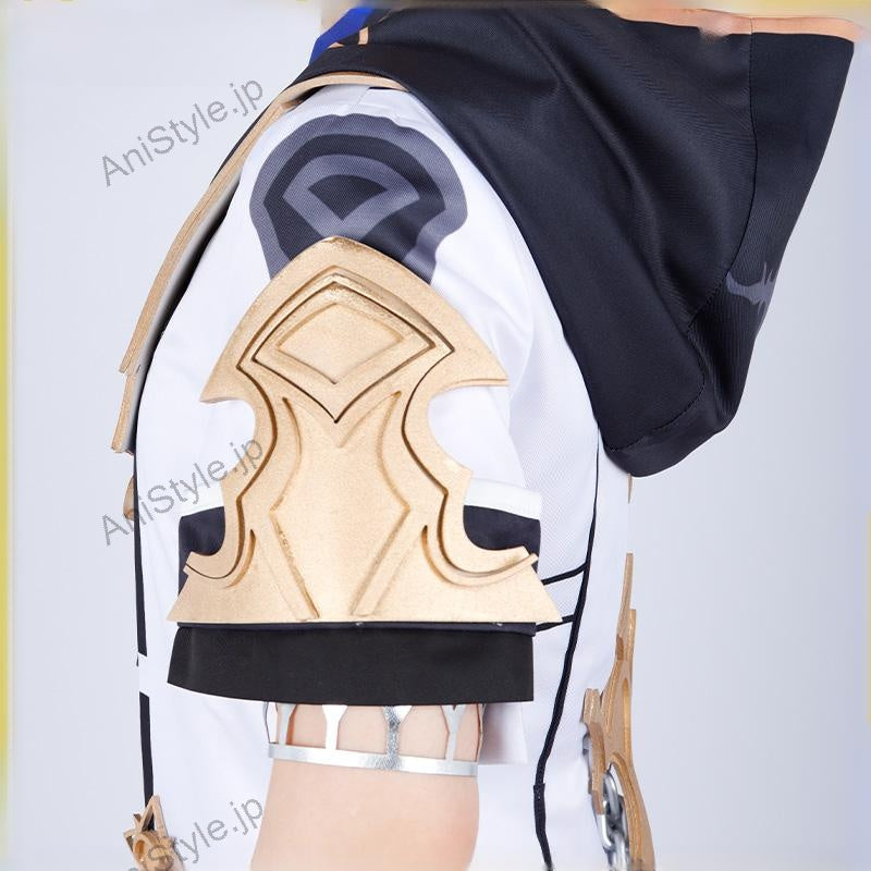 原神 モンド城 錬金術師 白亜の申し子 アルベド コスプレ衣装