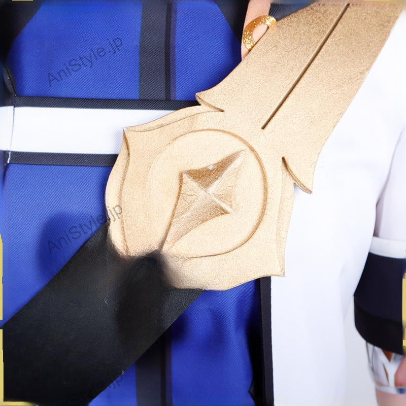 原神 モンド城 錬金術師 白亜の申し子 アルベド コスプレ衣装