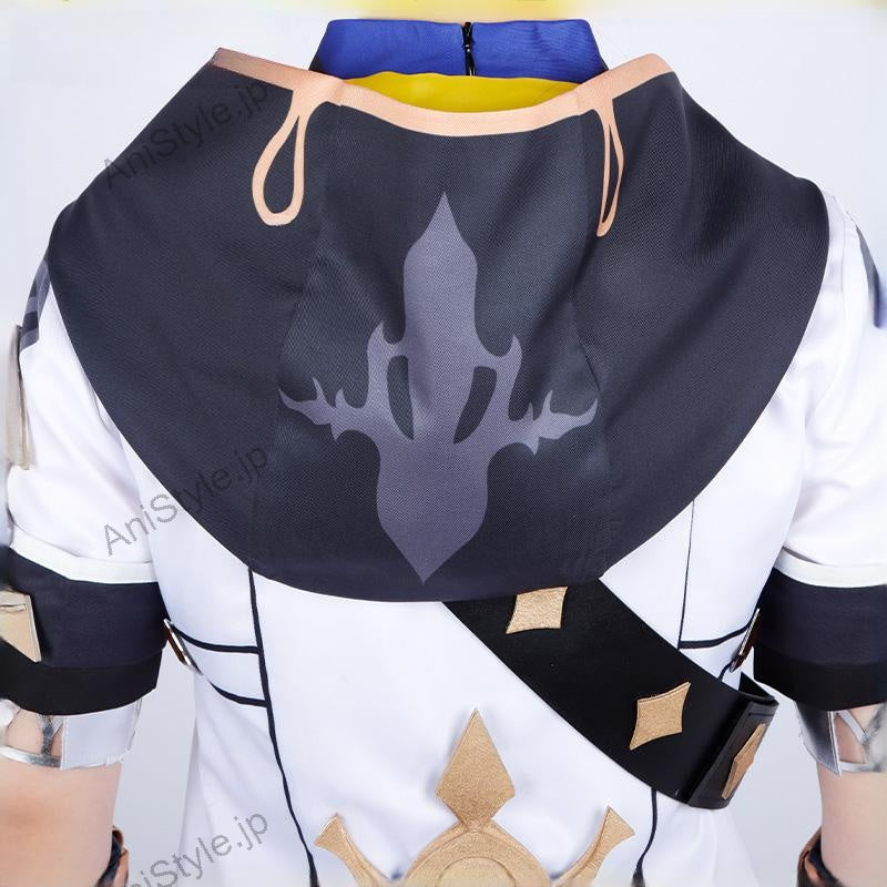 原神 モンド城 錬金術師 白亜の申し子 アルベド コスプレ衣装