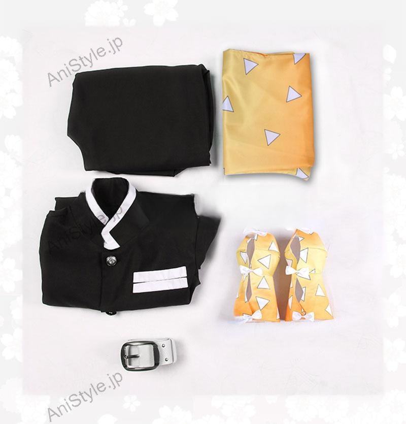 鬼滅の刃 鬼殺隊隊服 我妻善逸 コスプレ衣装 – AniStyle