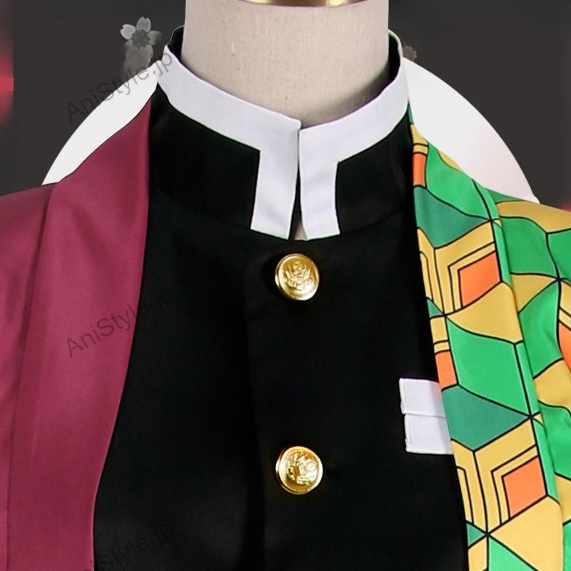 鬼滅の刃 鬼殺隊隊服 水柱 冨岡義勇 コスプレ衣装