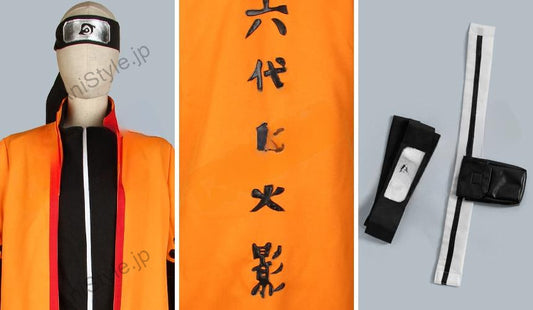 NARUTO -ナルト-疾風伝 仙人モード うずまきナルト コスプレ衣装