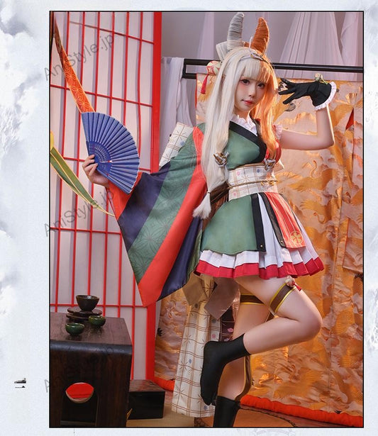 Fate Grand Order FGO 出雲阿国 コスプレ衣装 霊基再臨 第3段階