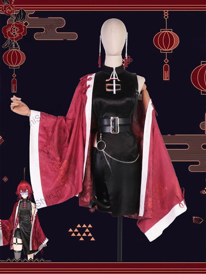 バーチャル YouTuber Vtuber Ange アンジュ 中華風 新衣装 コスプレ衣装