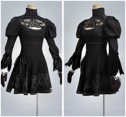 NieR:Automata ニーア オートマタ 2B(ヨルハ二号B型) コスプレ衣装 修正版