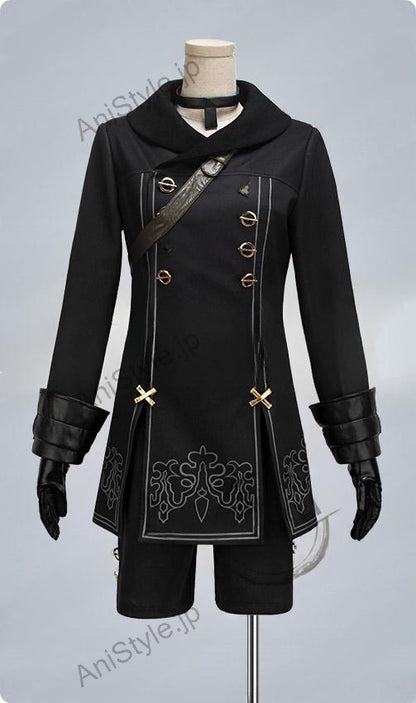 NieR:Automata ニーア オートマタ 9S(ヨルハ九号S型) コスプレ衣装