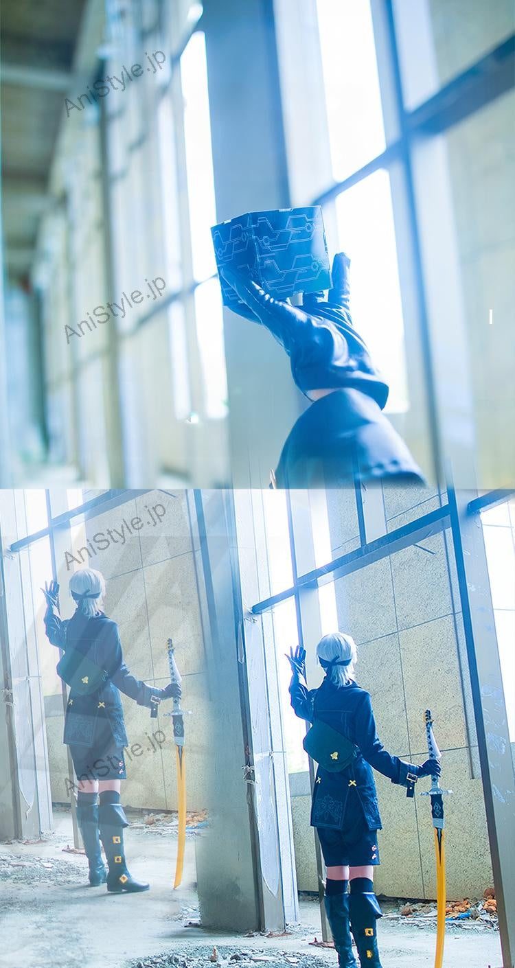 NieR:Automata ニーア オートマタ 9S(ヨルハ九号S型) コスプレ衣装 修正版