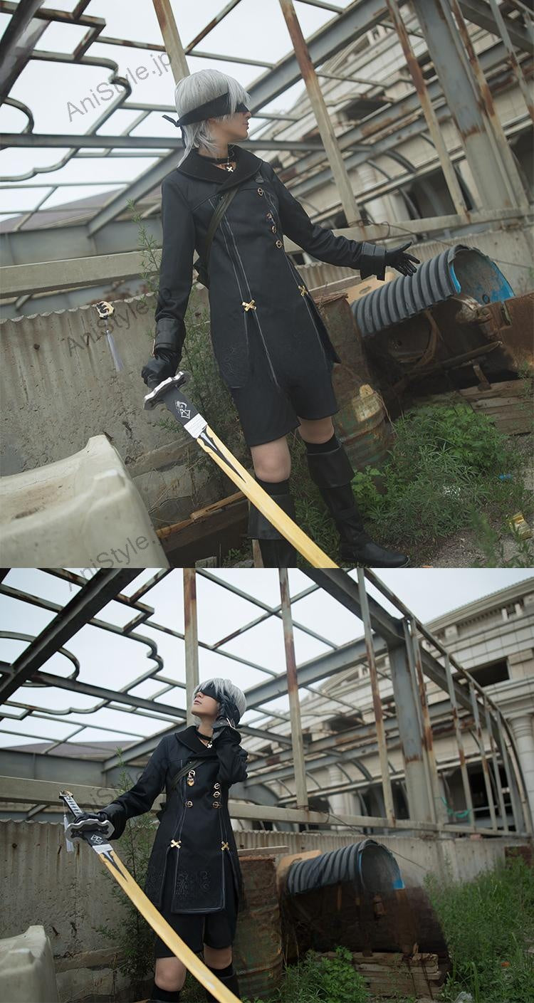 NieR:Automata ニーア オートマタ 9S(ヨルハ九号S型) コスプレ衣装 修正版