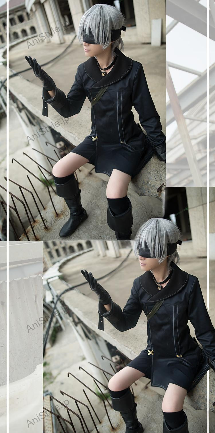 NieR:Automata ニーア オートマタ 9S(ヨルハ九号S型) コスプレ衣装 修正版