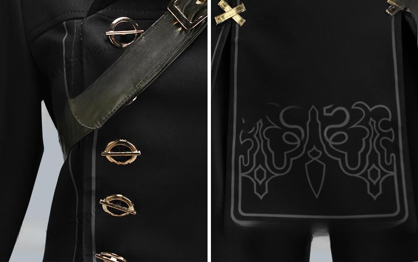 NieR:Automata ニーア オートマタ 9S(ヨルハ九号S型) コスプレ衣装 修正版