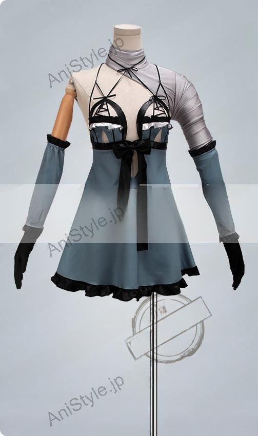 NieR:Automata ニーア オートマタ DLC 露出の多い女性の服 2B 前作キャラ カイネ衣装 コスプレ衣装