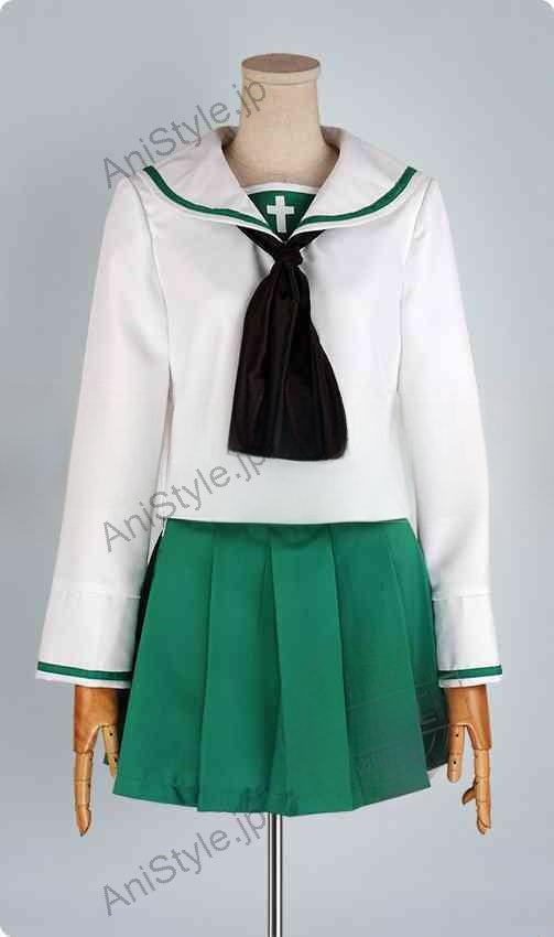 ガールズ＆パンツァー　Girls and PANZER　西住みほ　県立大洗女子学園制服　コスプレ衣装