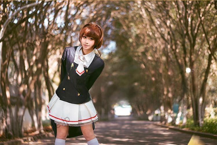 カードキャプターさくら クリアカード編 木之本桜 制服 コスプレ衣装