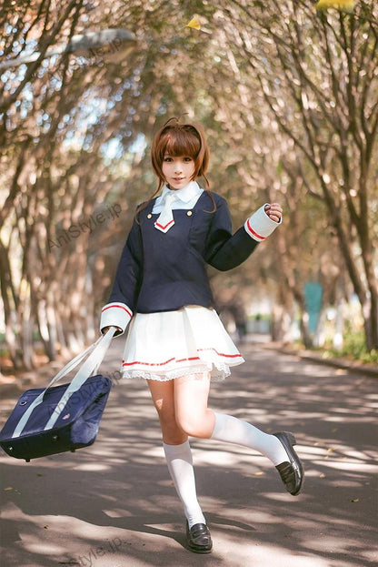 カードキャプターさくら クリアカード編 木之本桜 制服 コスプレ衣装