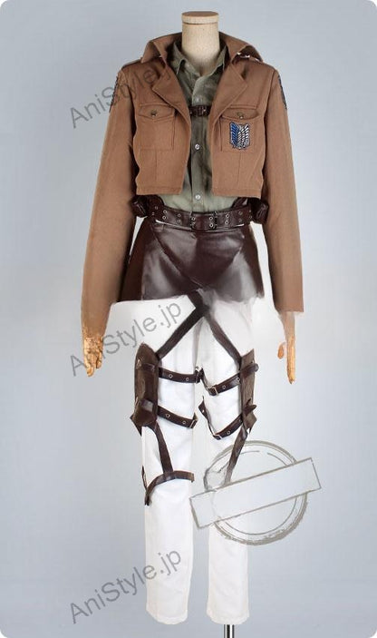 進撃の巨人　ジャン・キルシュタイン　刺繍版　コスプレ衣装
