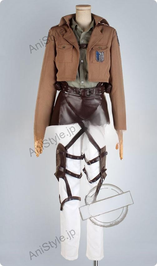 進撃の巨人　ジャン・キルシュタイン　刺繍版　コスプレ衣装