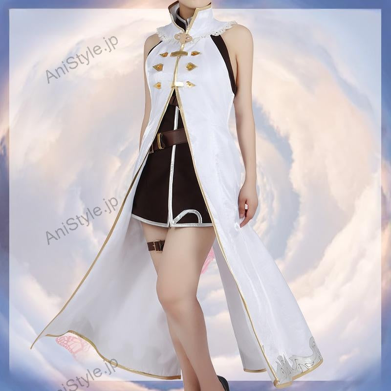 最終値下げ グランブルーファンタジー ナルメア コスプレ グラブル コスプレ】「グラブル」ナルメアの凛とした立ち姿が美しい！注目