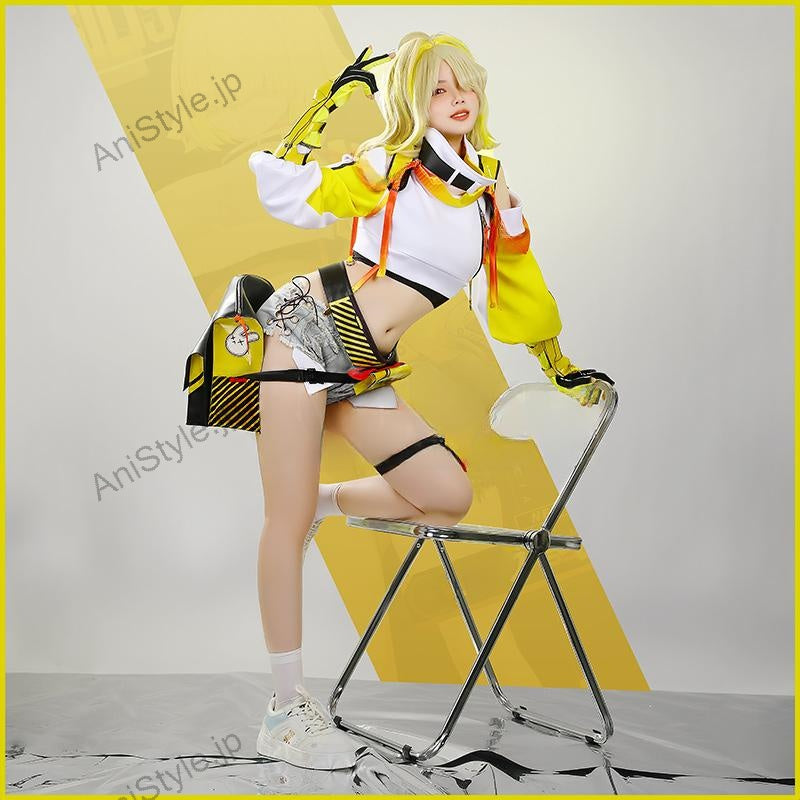 勝利の女神 NIKKE ニケ エレグ コスプレ衣装(バッグ付き)