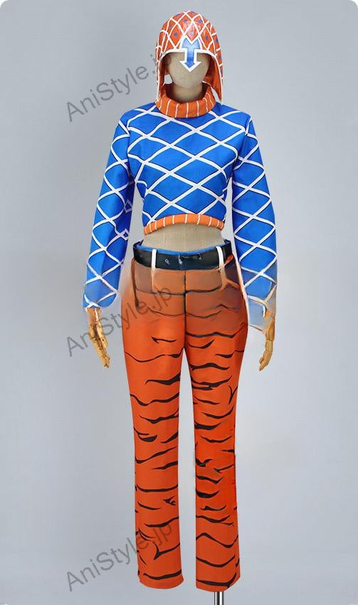 ジョジョの奇妙な冒険　グイード・ミスタ　第五部　コスプレ衣装