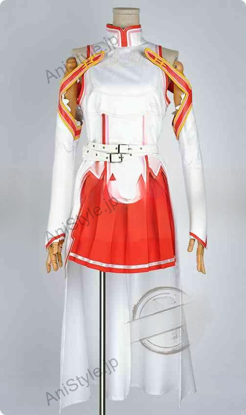 ソードアート・オンライン　SAO　アスナ　コスプレ衣装
