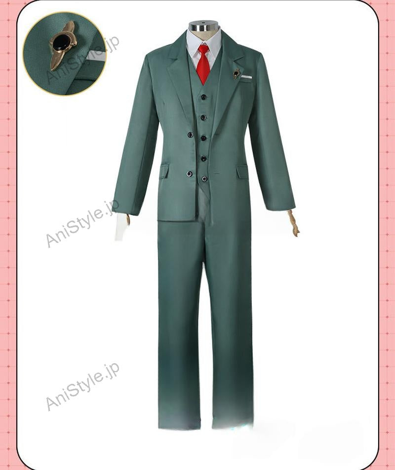 SPY × FAMILY スパイファミリー Loid Forger ロイド・フォージャー スーツ コスプレ衣装