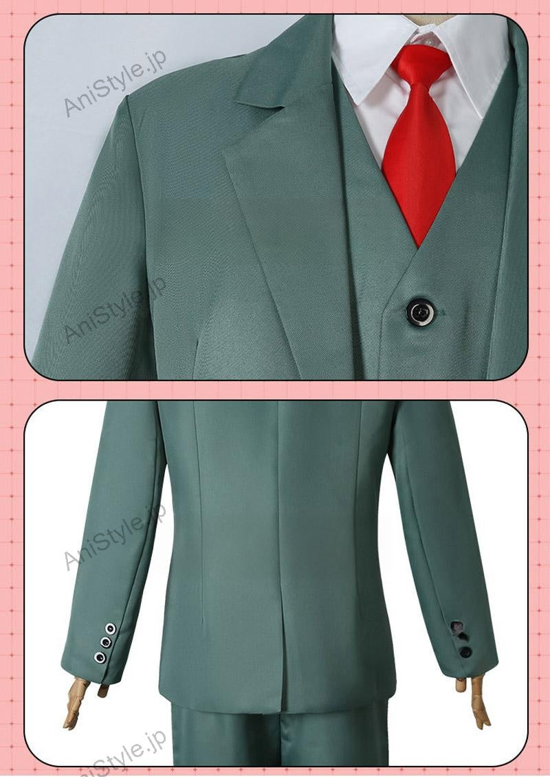 SPY × FAMILY スパイファミリー Loid Forger ロイド・フォージャー スーツ コスプレ衣装