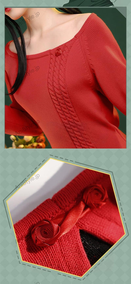 SPY × FAMILY スパイファミリー Yor Forger ヨル・フォージャー 私服 コスプレ衣装
