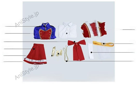 少女☆歌劇 レヴュースタァライト 愛城華恋 コスプレ衣装