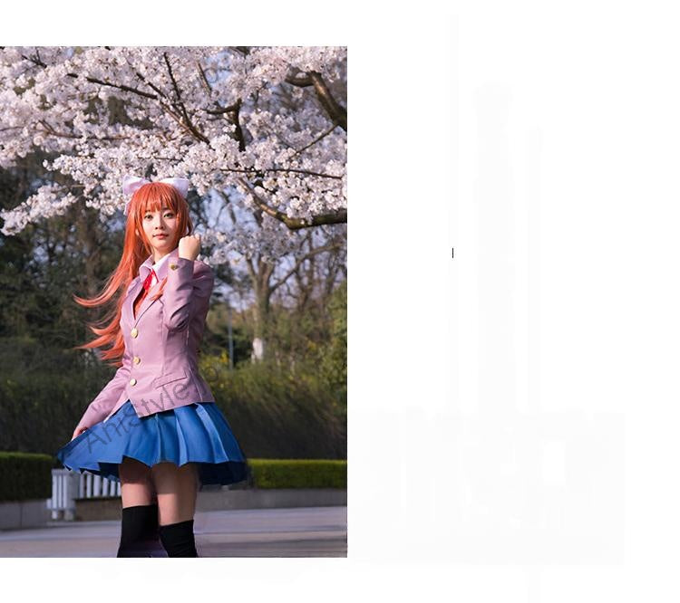 Doki Doki Literature Club! ドキドキリテラチャークラブ DDLC Monika もにか モニカ 制服