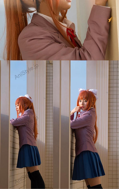 Doki Doki Literature Club! ドキドキリテラチャークラブ DDLC Monika もにか モニカ 制服