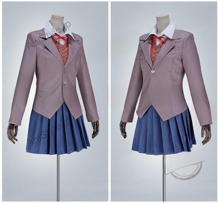 Doki Doki Literature Club! ドキドキリテラチャークラブ DDLC Monika もにか モニカ 制服