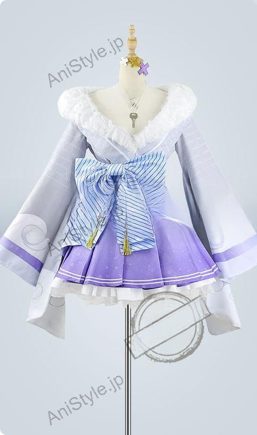 バーチャルYouTuber Elira 新衣装 和服 コスプレ衣装